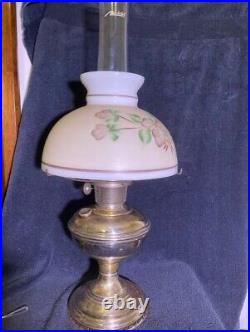 Antique Aladdin Model #11 Kerosene Lamp Nickel /Burner Chicago1922-1928