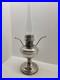 Antique Aladdin Model # 11 Nickel Kerosene oil Lamp with chimney & bracket USA
