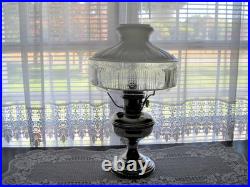 Antique Aladdin Model 11 Nickel Plated Lamp Complete