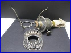 Antique Aladdin Model 11 Nickel Plated Lamp Complete
