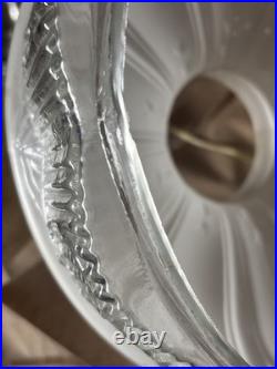 Antique Aladdin Model 11 Nickel Plated Lamp W Shade & Chimney Electrified