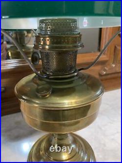 Antique Aladdin Model 12 Bronze Oil / Kerosene Lamp