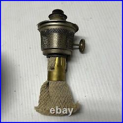 Antique Aladdin Model 12 Burner Kerosene Oil Metal Lamp