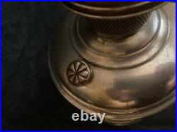 Antique Aladdin Model #6 Kerosene Nickel Lamp Base with Burner 1914-1917