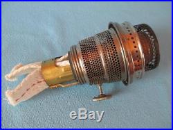 Antique Aladdin Model B Kerosene Oil Lamp Nu-Type Nickel Burner Nice
