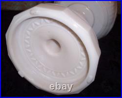 Antique Aladdin Model B Tall Lincoln Drape Clambroth Glass Oil Lamp Original