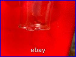 Antique Aladdin Model B Tall Lincoln Drape White Milk glass Oil Lamp Original