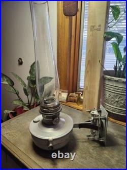 Antique Aladdin Model C Caboose Oil Lamp Designed to be Mounted on a Wall