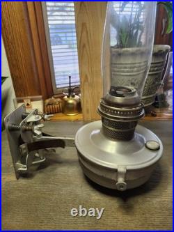 Antique Aladdin Model C Caboose Oil Lamp Designed to be Mounted on a Wall