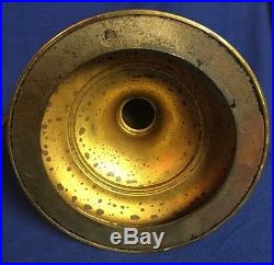 Antique Aladdin Model No. 8 Oil Kerosene Copper Milk Glass Lamp Shade USA