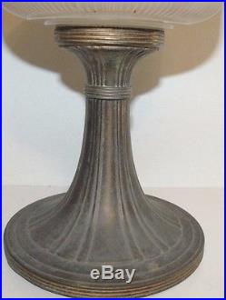 Antique Aladdin Moonstone Nu Model B Composition Kerosene Lamp