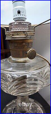 Antique Aladdin Nu-Type Model B Oil Kerosene Mantle Lamp Co. Oil Lamp Electric