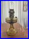 Antique Aladdin NuType Model B Kerosene Mantle Lamp Chicago Brass Oil Lamp Green