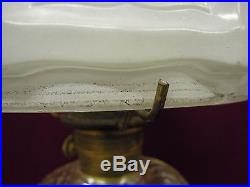 Antique Aladdin Oil Lamp Model B Nu Type Shade 401