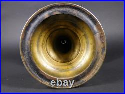 Antique Aladdin Oil Lamp No. 11 w Hurricane & Floral Pink Milk Glass Shade