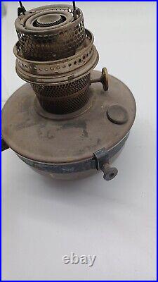 Antique Aladdin Oil Lamp, Train Passenger Car, Nu Type-B, replacment Shade C1677S