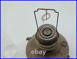 Antique Aladdin Oil Lamp, Train Passenger Car, Nu Type-B, replacment Shade C1677S