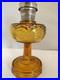 Antique Aladdin Oil Lamp Washington Drape Gorgeous Amber Color B Burner, Chimney