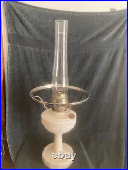 Antique Aladdin Tall Lincoln Drape'A' Font Lamp Burner B1935-1955