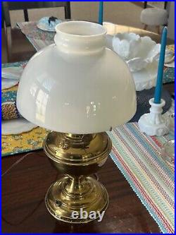 Antique Aladdin The Mantle Lamp Co 1915-16 Model 6 Chicago Brass Table Lamp 17