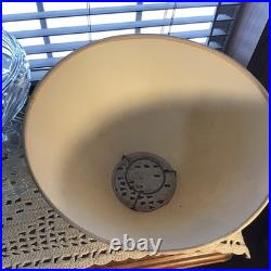 Antique Aladdin Washington Drape 24 Model B Oil Lamp Withparchment shade