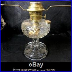 Antique Aladdin Washington Drape Kerosene Table Lamp