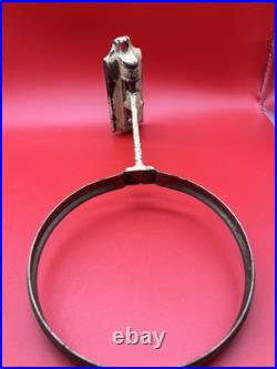 Antique Aladdin White Alacite Style # 177 Oil/Electric Shelf Hanging Lamp