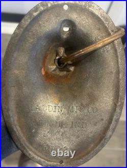 Antique Aladdin mfg gooseneck lamp