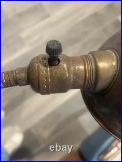 Antique Aladdin mfg gooseneck lamp