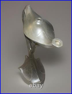 Antique Albin Muller Aladdin Gennie Oil Lamp