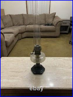 Antique Black Based Aladdin Kerosene Lamp