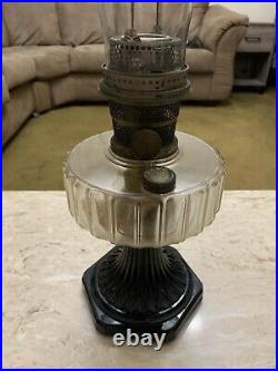 Antique Black Based Aladdin Kerosene Lamp