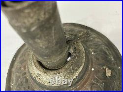 Antique Canchester Incandescent kerosene Burner oil lamp brass font repair Parts