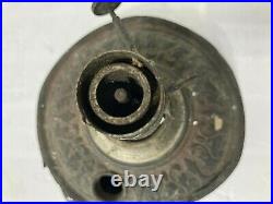 Antique Canchester Incandescent kerosene Burner oil lamp brass font repair Parts