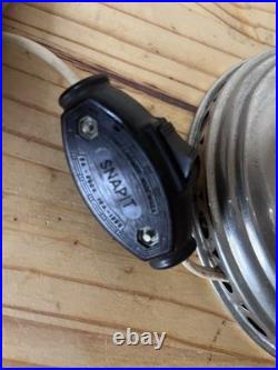 Antique Electric ALADDIN Nickel No. 11 Table Oil Kerosene Lamp Chicago USA Works