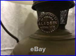 Antique Model 6 ALADDIN Hanging Oil Lamp, Ca. 1915-16