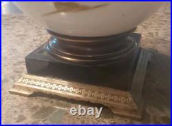 Antique Oil Lamp Aladdin Lamp Gone With The Wind Parlor Style