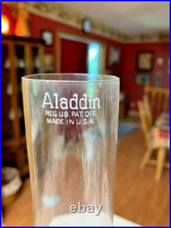 Antique Oil Lamp Aladdin Nu-Type Model B Pink. Excellent condition