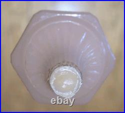 Antique Oil Lamp Aladdin Nu-Type Model B Pink. Needs Reglued