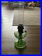 Antique Oil Lamp URAINIUM Glass Aladdin Nu-Type Model B Burner 23 No Damage