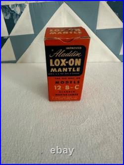 Antique Original Aladdin B125 Lamp(circa 1936) Wht Over Green Jadeite Moonstone