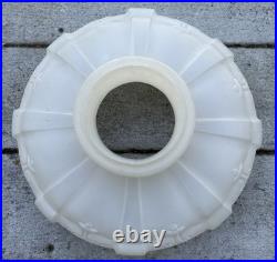 Antique Satin Glass Aladdin 1919-20 Model 7 8 Coleman Oil Kerosene Lamp 9 Shade