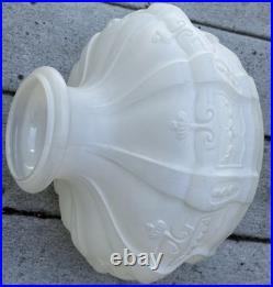 Antique Satin Glass Aladdin 1919-20 Model 7 8 Coleman Oil Kerosene Lamp 9 Shade