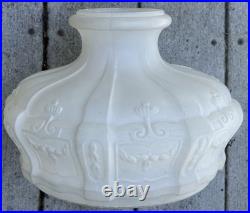 Antique Satin Glass Aladdin 1919-20 Model 7 8 Coleman Oil Kerosene Lamp 9 Shade