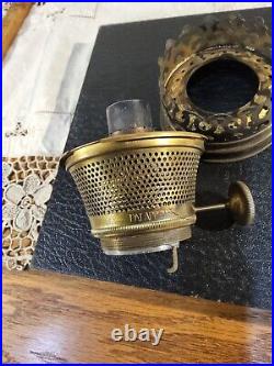 Antique Side Draft Sunbeam Mantle Lamp Company Chicago Brass Aladdin Working