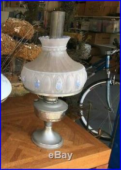 Antique Turn-Of-The-Century Aladdin Co. Venetian Oil Gas Kerosene Lamp