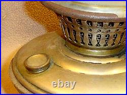 Antique Vintage Aladdin Bracket Oil Lamp3 Piece Break-down Bracket