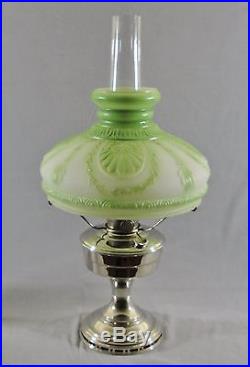 Antique Vintage Aladdin Lamp Model 12 Nickel Kerosene Oil Lamp