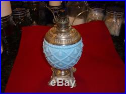 Antique Vintage Non-aladdin Miniature Little Jewel Size 0 Oil Kerosene Lamp Font