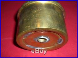 Antique Vintage Non-aladdin Size 0 Tiny Miller Oil Kerosene Banquet Gwtw Lamp